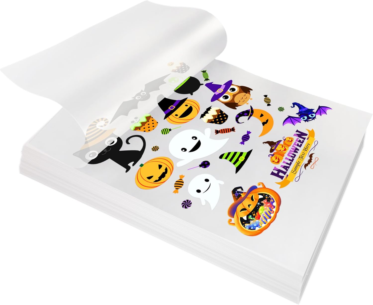 MZK DTF Transfer Film 100 Sheets Double-Sided Matte